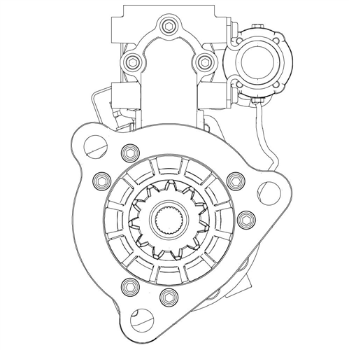 PRESTOLITE LEECE NEVILLE M128 24V MARŞ MOTORU